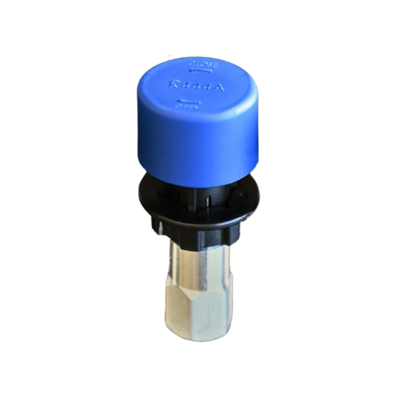 Retrofit adapter R1234yf to R444A, Low side adapter and Cap